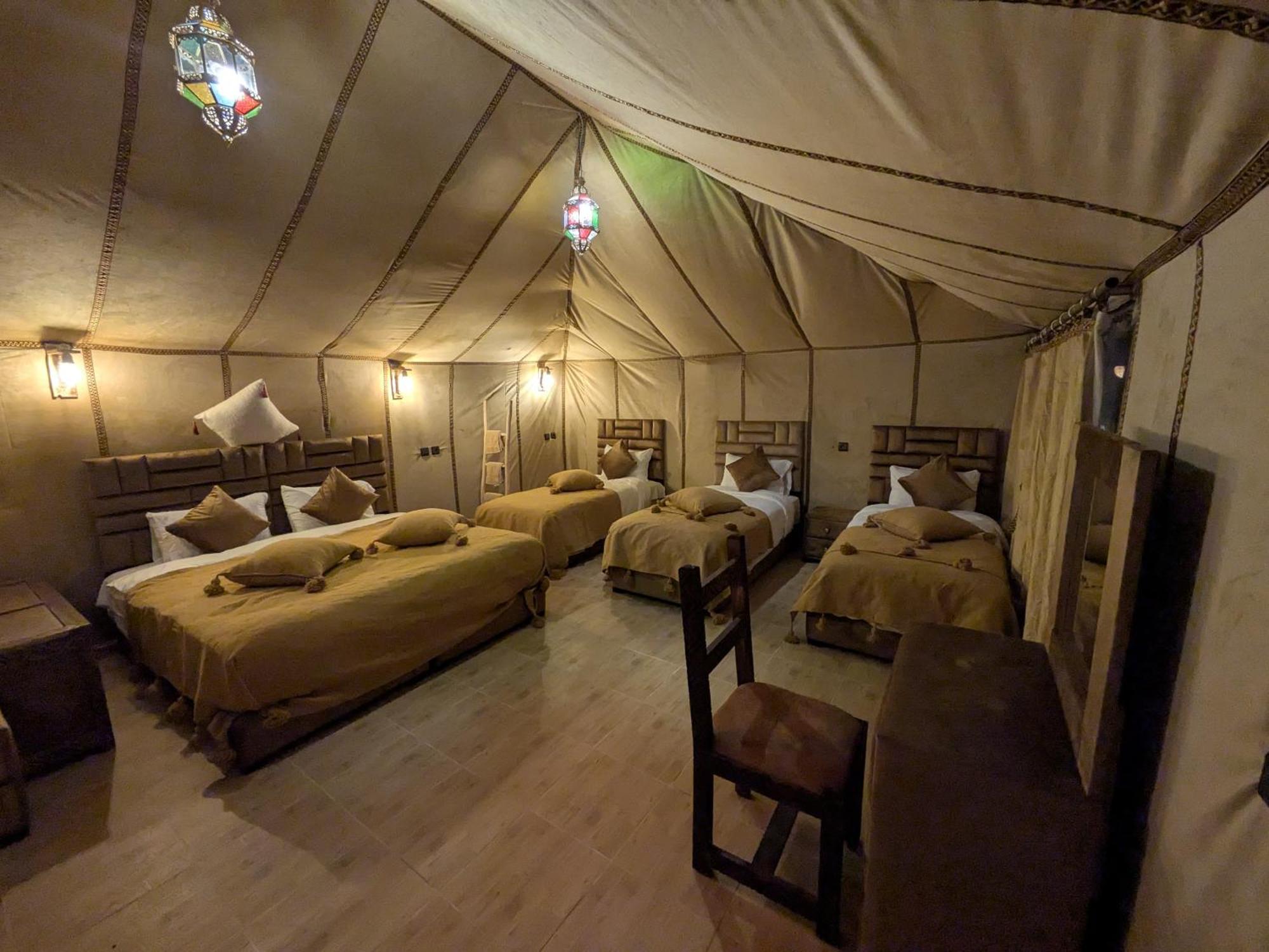 Tente de luxe Glamping Dunes Merzouga
